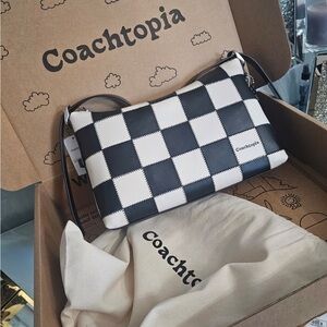 Coach Coachtopia Alter Ego Slouchy Bag - Medium Checkered